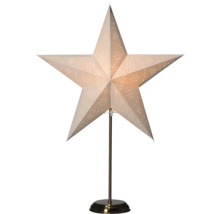 Sternleuchte auf Ständer für die Weihnachtsdekoration