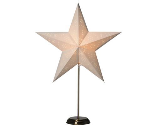 Sternleuchte auf Ständer für die Weihnachtsdekoration