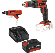 Einhell Trockenbauschrauber mit Magazinaufsatz, Akku und Ladegerät