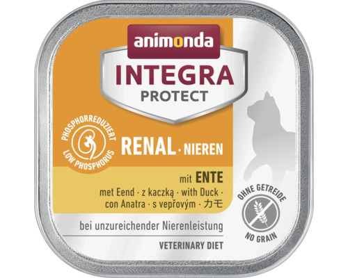 Katzenfutter nass animonda Protect Niere Ente
