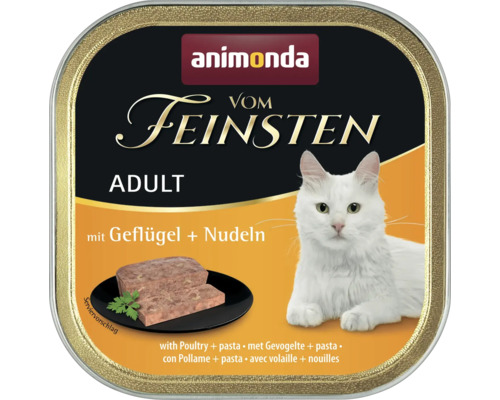 Animonda Vom Feinsten Adult Katzenfutter mit Geflügel und Nudeln