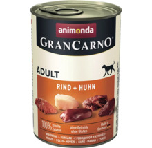 Animonda Gran Carno Adult Hunde Nassfutter Rind und Huhn in Konservendose