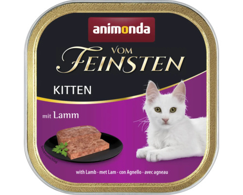 Katzenfutter nass ANIMONDA vom Feinsten Kitten mit Lamm 100 g