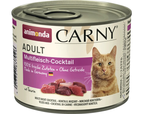 Katzenfutter nass animonda Carny Adult Multi-Fleischcocktail 200 g