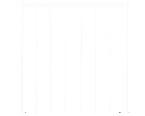 Peruta Brüstungsgeländer zu Irini weiß gerade L: 100 cm Lamellen Vorhang