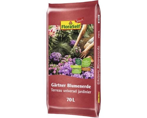 Gärtner-Blumenerde FloraSelf Select 70 L