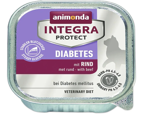 Nassfutter Katze Animonda Protect Diabetes Rind 100 g