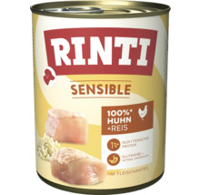 Rinti Sensible Hundenassfutter mit Huhn und Reis in Dose