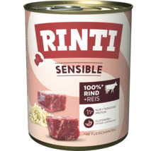 Rinti Sensible Hundenassfutter Dose mit Rind und Reis