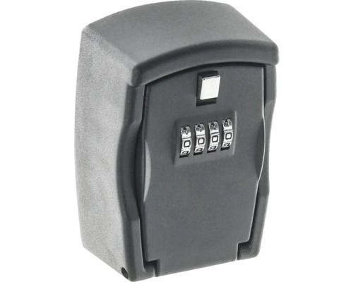 Notschlüsselbox Rottner Key Protect schwarz, Mechanisches Zahlenkombinationsschloss Schlüsselsafe mit Zahlencode
