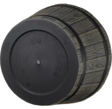Pflanztopf Lafiora Ø 39,5 cm H 22,5 cm grau