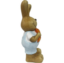 Dekorativer Hase mit Karotte für den Innenbereich
