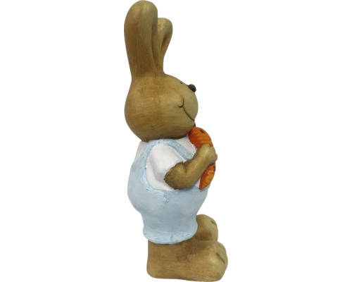 Dekorativer Hase mit Karotte für den Innenbereich