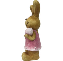 Dekorative Hasenfigur mit Kleid