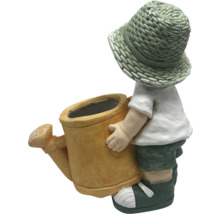 Gartenfigur Junge mit Gießkanne