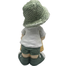 Gartenfigur Junge mit Hut, Gartendekoration