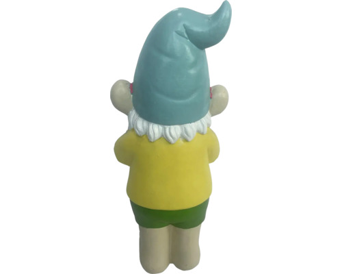 Gartenfigur Gartenzwerg Rückansicht