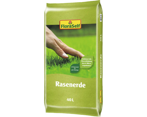 Sack Rasenerde mit 40 Litern Volumen von FloraSelf