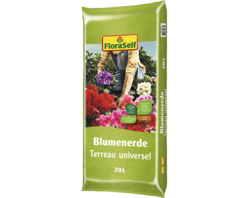 Sack Blumenerde mit 20 Litern Inhalt Sack Blumenerde mit 20 Litern Inhalt