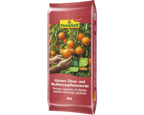 Kübelpflanzenerde & Zitruspflanzenerde FloraSelf Select 40 L