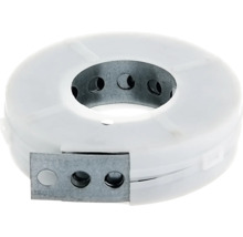Lochband- und Montageband 20 mm, 3 m in Abrollkassettte, verzinkt