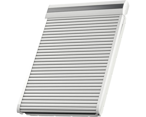 Geschlossener Rollladen für Fenster