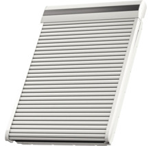 Geschlossener Rollladen für Fenster
