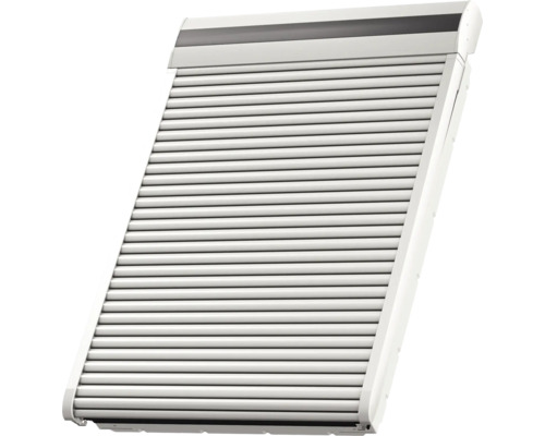 Geschlossener Rollladen für Fenster