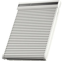 Geschlossener Rollladen aus Aluminium
