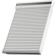 Geschlossener Rollladen für Fenster