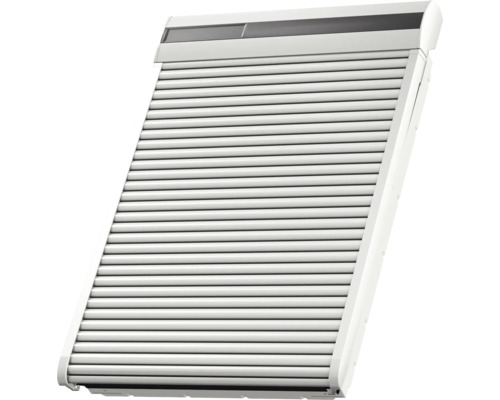 Geschlossener Rollladen für Fenster