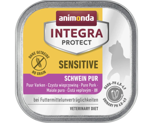 Nassfutter Katze Animonda Protect Sense Schwein 100 g