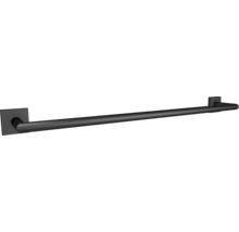 Schwarzer Handtuchhalter zur Wandmontage