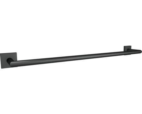 Badetuchhalter Reika Saga 8,6x63x8,5 cm schwarz matt