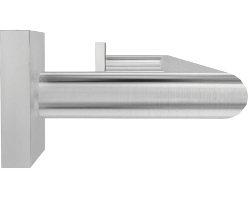 Metallgarderobenstange mit Halterung für Kleidung