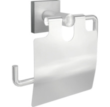Toilettenpapierhalter aus Metall mit Klappe