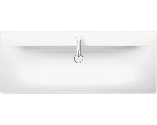 Waschtisch mit Armatur von oben