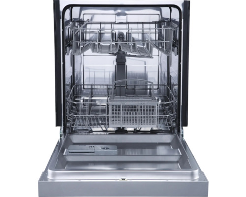 Geöffneter Geschirrspüler mit Spülkörben