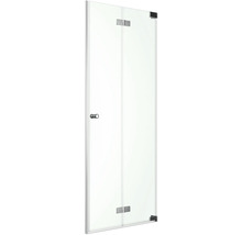 Duschabtrennung aus Glas mit Beschlägen