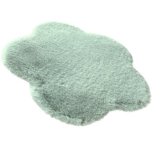 Fluffiger Teppich in Form einer Wolke