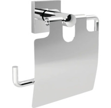 Toilettenpapierhalter aus Metall mit Klappe