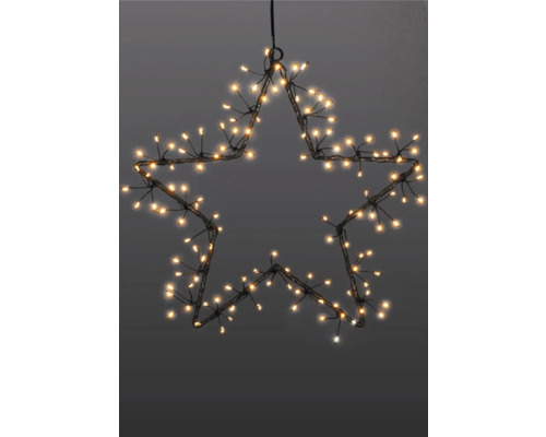 Sternförmige Lichterkette zur Dekoration