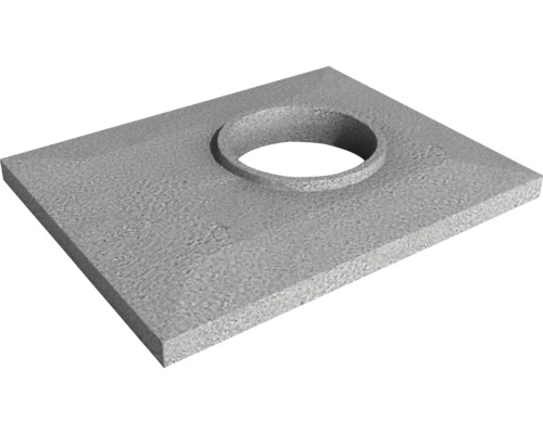 Betonabdeckung mit Loch für den Außenbereich
