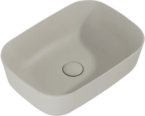 Aufsatzwaschbecken aus Keramik, rechteckig