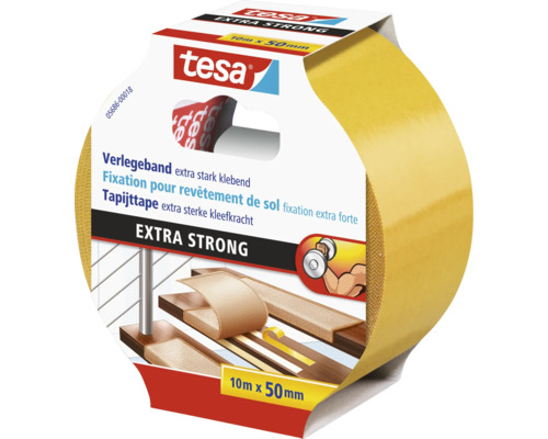 Tesa Verlegeband extra stark, 10 Meter mal 50 Millimeter
