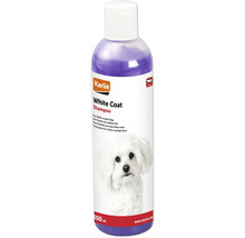 Karlie White Coat Shampoo für Hunde mit weißem Fell, 300 ml