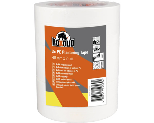 Roxolid 3-fach PE Putzband, 48 Millimeter mal 25 Meter