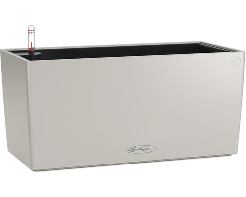 Blumenkasten Lechuza BALCONERA Color Kunststoff 40 x 19 x 19 cm sandbraun Rechteckiger Pflanzkasten mit Wasserstandsanzeiger