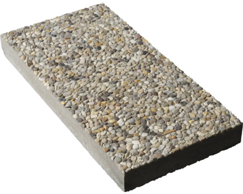 Betonpflasterstein mit Kiesauflage