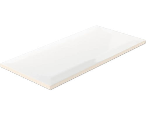 Steingut Wandfliese Metro 7,5x15 cm weiß glänzend Keramikfliese rechteckig